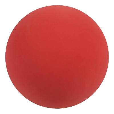 WV Gymnastikball aus Gummi, Rot, ø 16 cm, 320 g