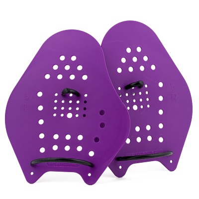 Sport-Thieme Swim-Power Paddles, Größe XXL, 26x21 cm, Violett