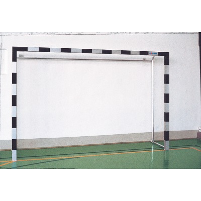 Sport-Thieme Handballtor aus Aluminium, 3x2 m, Mit anklappbaren Netzbügeln