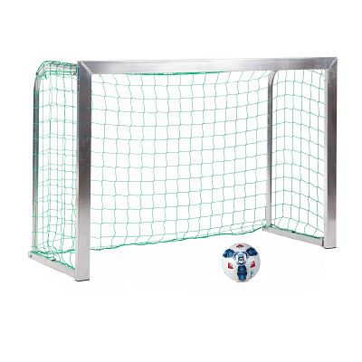 Sport-Thieme Mini-Trainingstor mit anklappbaren Netzbügeln, Inkl. Netz, grün (MW 10 cm), 1,80x1,20 m, Tortiefe 0,70 m