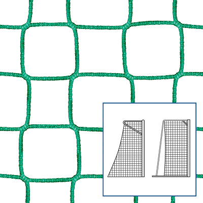 Sport-Thieme Fußballtornetz für Kleinfeld-Fußballtore, Grün, 5 mm