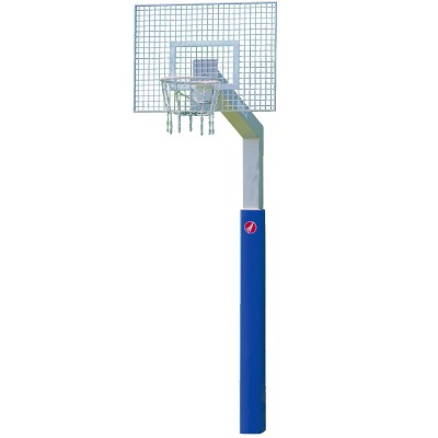 Sport-Thieme Basketballanlage mit Kettennetz Fair Play Silent, Korb Outdoor, 120x90 cm