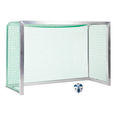 Sport-Thieme Mini-Fußballtor vollverschweißt, Inkl. Netz, grün (MW 4,5 cm), 2,40x1,60 m, Tortiefe 1,00 m