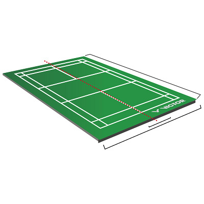Victor Badminton Court mobil 2-teilig