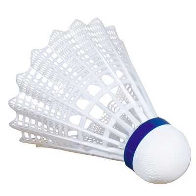 Victor Badmintonbälle Shuttle 1000, Blau, mittel, Weiß