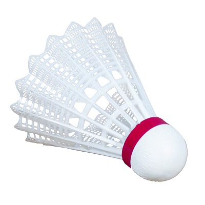 Victor Badmintonbälle Shuttle 1000, Rot, schnell, Weiß