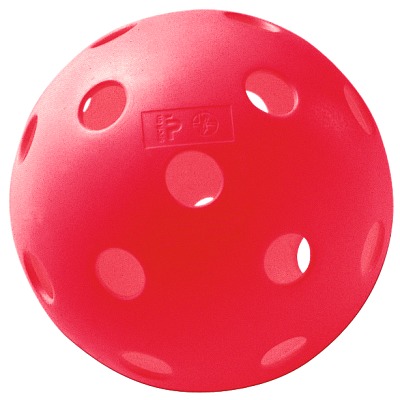 Floorball-Wettspielball, Rot