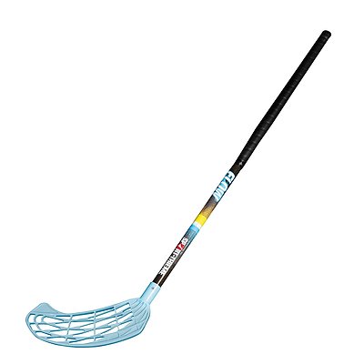 Floorball-Schläger FLOW II, Kelle Blau, Schaftlänge 87 cm