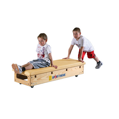 Thumbnail - Sport-Thieme Sprungkasten "Original", 5-teilig, Mit Schwenk-u. Rollvorrichtung
