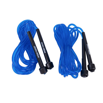 Sport-Thieme Springseil "Double-Dutch", Neonblau, Kunststoff