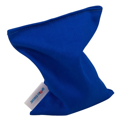 Sport-Thieme Bohnensäckchen, Blau , 120 g, ca. 15x10 cm
