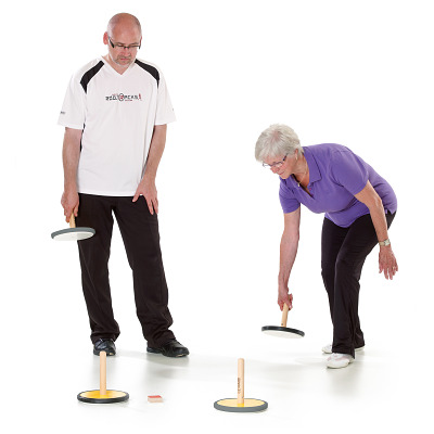 Pedalo Curling-Set, Für den Außenberei...