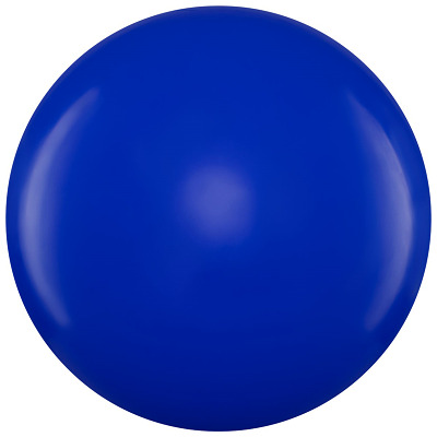 Balance-Kugel / Laufkugel, ø ca. 70 cm, 15 kg, Dunkelblau mit Silber-Flitter