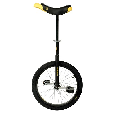 Qu-Ax Outdoor-Einrad Luxus, 24 Zoll Reifen (ø 61 cm), Rahmen Schwarz