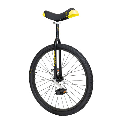 Qu-Ax Outdoor-Einrad Luxus, 26 Zoll Reifen (ø 66 cm), Rahmen Schwarz