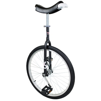 OnlyOne Einrad Outdoor, 24, 36 Speichen, Schwarz