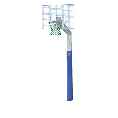 Sport-Thieme Basketballanlage Fair Play Silent mit Herkulesseil-Netz, Korb Outdoor, 180x105 cm