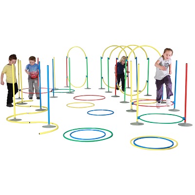 Sport-Thieme Spiel-Parcours-System Set 