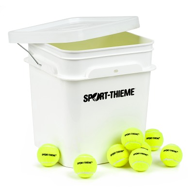 Sport-Thieme Tennisbälle Trainer, 60er Set inkl. Eimer