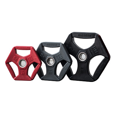Thumbnail - Hot Iron Langhantel-Set, Premium PU SGR
