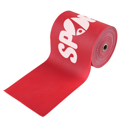 Sport-Thieme Fitnessband "150", Extra stark, Rot, 25 m x 15 cm