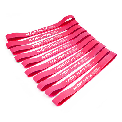 Sport-Thieme Rubberbands-Set, Pink, mittel