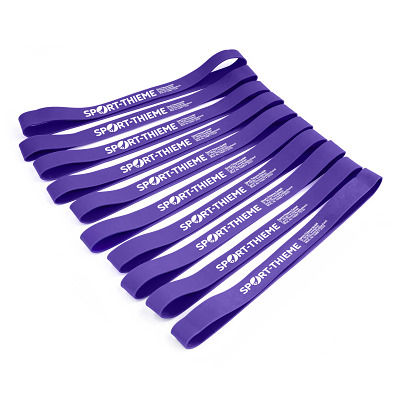 Sport-Thieme Rubberbands-Set, Violett, stark