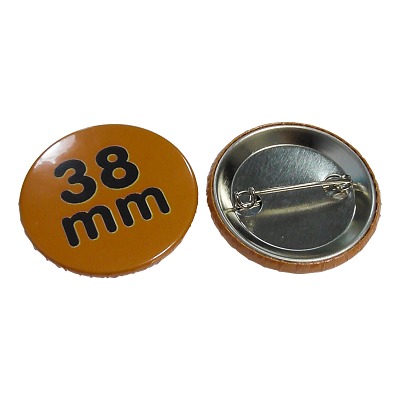 Button-Rohmaterial, Für 38 mm Button