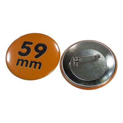 Button-Rohmaterial, Für 59 mm  Button