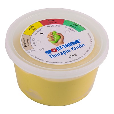 Sport-Thieme Therapie-Knete Große Dose, Gelb