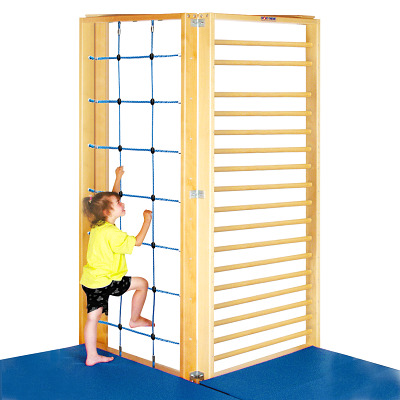 Thumbnail - Sport-Thieme Turnwand-Kombination "TuWa Eck-Kletterwand 2"