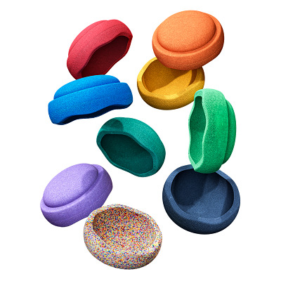 Thumbnail - Stapelstein Balanciersteine-Set "Rainbow Advanced"