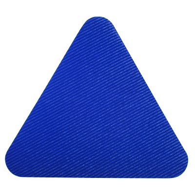 Sport-Thieme Sportfliese, Blau, Dreieck, Kantenlänge 30 cm