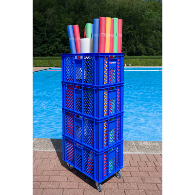 Thumbnail - Sport-Thieme Aufbewahrungswagen für Schwimmnudeln, 60x40x135 cm