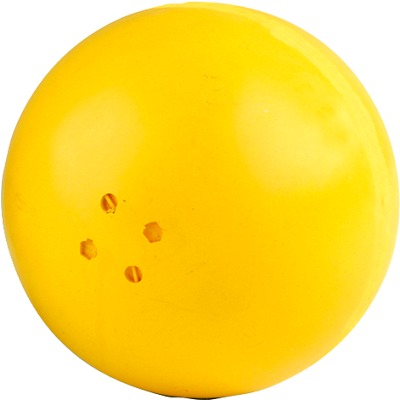 Boßelkugel, Gelb
