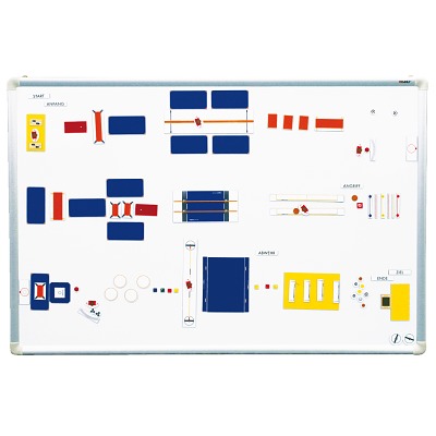 Magnetsporthalle Magnete-Set, Set B