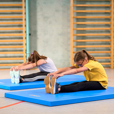 Thumbnail - Sport-Thieme Turnmatte "Superleicht C", 200x100x6 cm, Blau