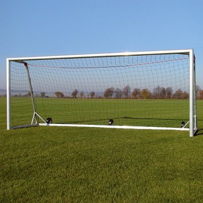 Alu-Jugendfußballtor 5x2 m, optional mit Kippsicherung
