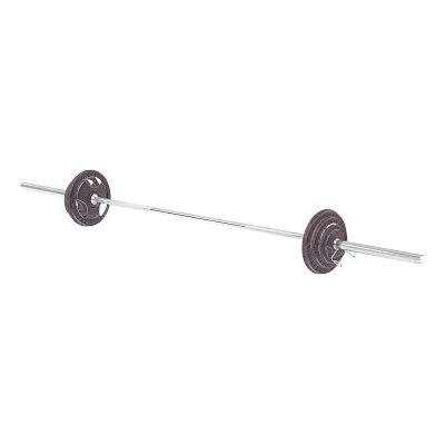 Sport-Thieme Langhantel-Set 60 kg oder 85 kg, Gusseisen, 60 kg