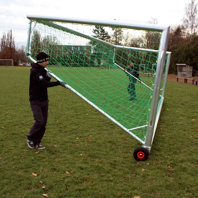 Thumbnail - Fußballtor-Kippsicherung für Großfeld-Fußballtore "Safety", Quadrat-Profil 80x80 mm, Für Tore 7,32x2,44 m, untere Tortie...