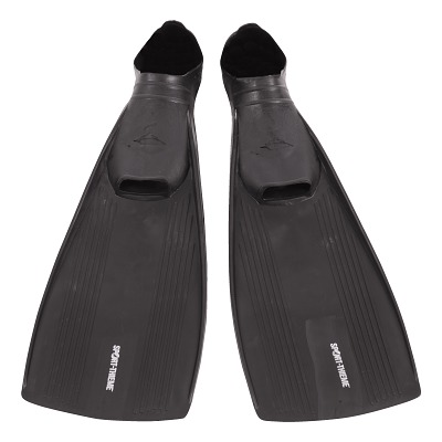 Sport-Thieme Schwimmflosse SRL, 28-30, L: 37 cm, Schwarz