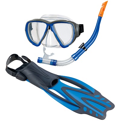 Sport-Thieme Masken-Schnorchel-Set für Erwachsene, 36–39
