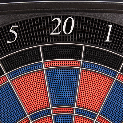 Thumbnail - Kings Dart Elektronische Dartscheibe "Profi Turnier", 1.0, Blau-Rot