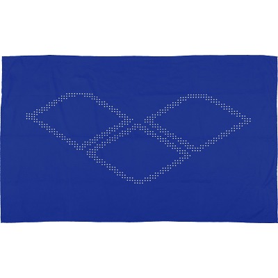 Arena Badetuch Halo, Royal/White