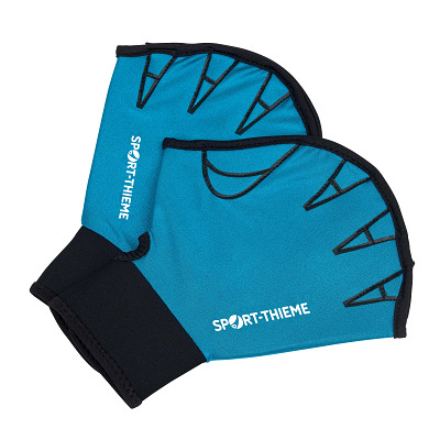 Thumbnail - Sport-Thieme Aqua-Fitness-Handschuhe "Offen", S, 23,5x16,5 cm, Schwarz