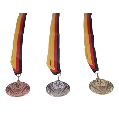 Teilnehmer Medaillen-Set “Elegant”, Gold, Set mit 100 Medaillen
