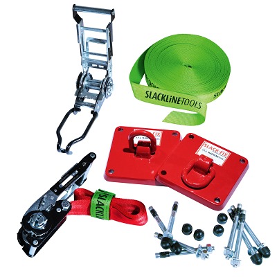 Slackline-Set Wandfix, Air