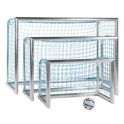 Sport-Thieme Mini-Trainingstor „Professional“, Inkl. Netz, blau (MW 10 cm), 1,20x0,80 m, Tortiefe 0,70 m
