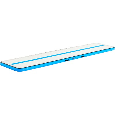 Sport-Thieme AirFloor by AirTrack Factory, Blau - 5x1 m, Inkl. Fußpumpe