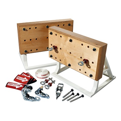 Slackline-Tools Vario-Slack Set, Zur Bodenbefestigung